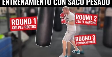 ¿Cuál es la mejor rutina de entrenamiento con saco de boxeo?