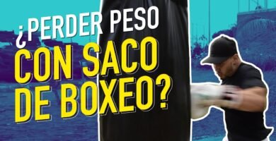 ¿Cuántas calorías se queman usando un saco de boxeo?