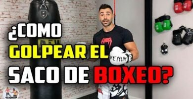 ¿Qué hacer si el saco de boxeo empieza a oler mal?